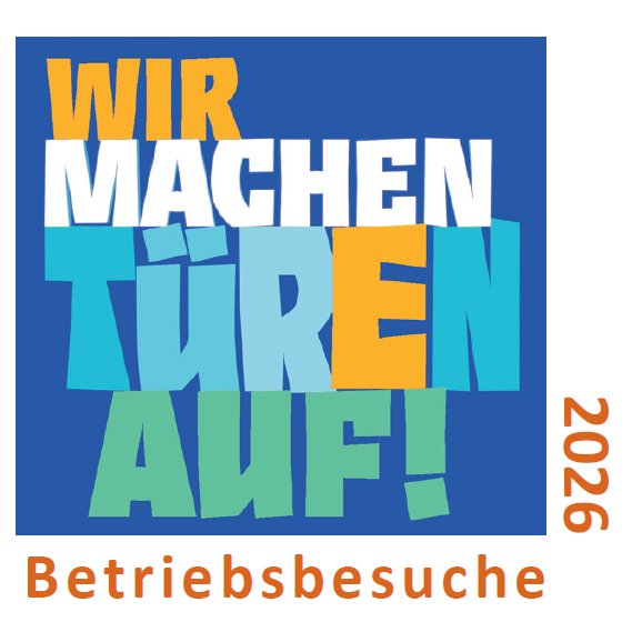 Öffnet die Seite 'Wir machen Türen auf: Betriebsbesuche 2026'