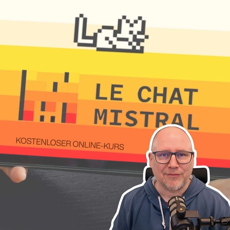 Öffnet die Seite 'Mistral – KI aus Europa! Ein kostenloser Online-Kurs'