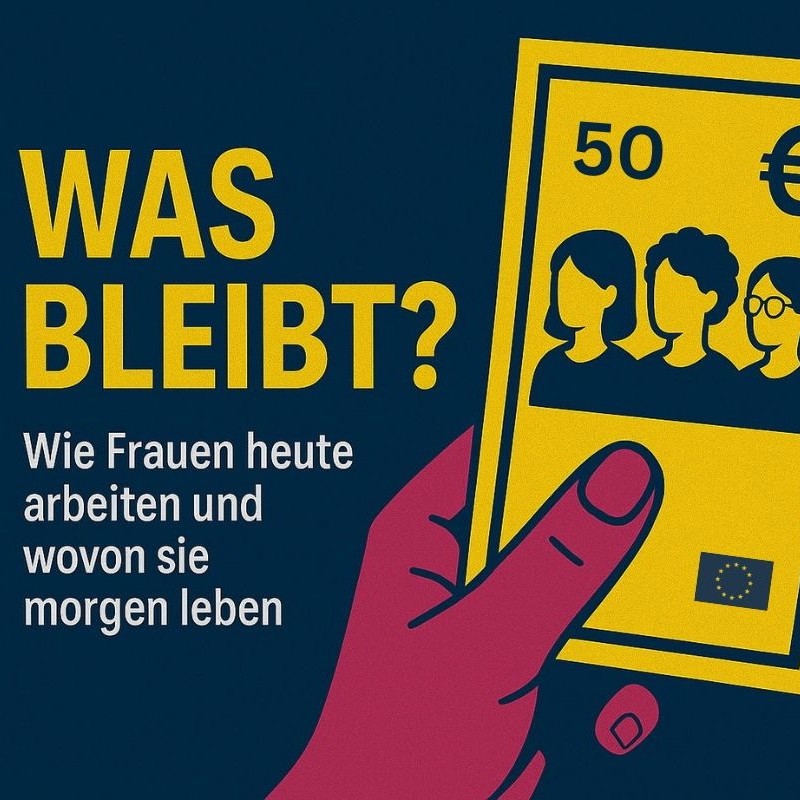 Öffnet die Seite 'Frauenmonat März 2026: „Was bleibt? Wie Frauen heute arbeiten und wovon sie morgen leben“'